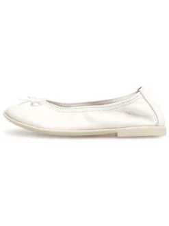 Leren ballerina's 