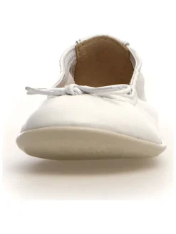 Leren ballerina's 