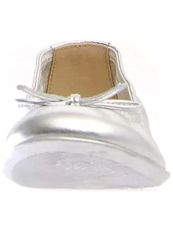 Leren ballerina's 