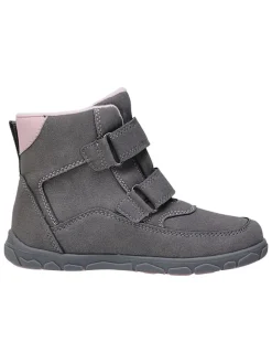 Leren barefootboots grijs