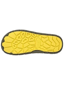 Leren barefootboots kaki