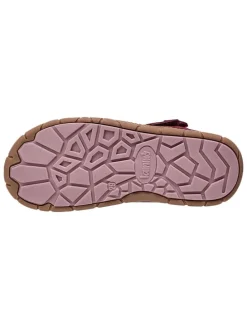 Leren barefootboots rood