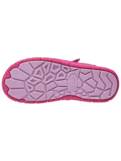 Leren barefootboots roze