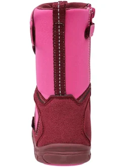 Leren barefootboots roze
