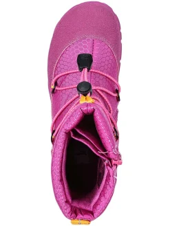 Leren barefootboots roze