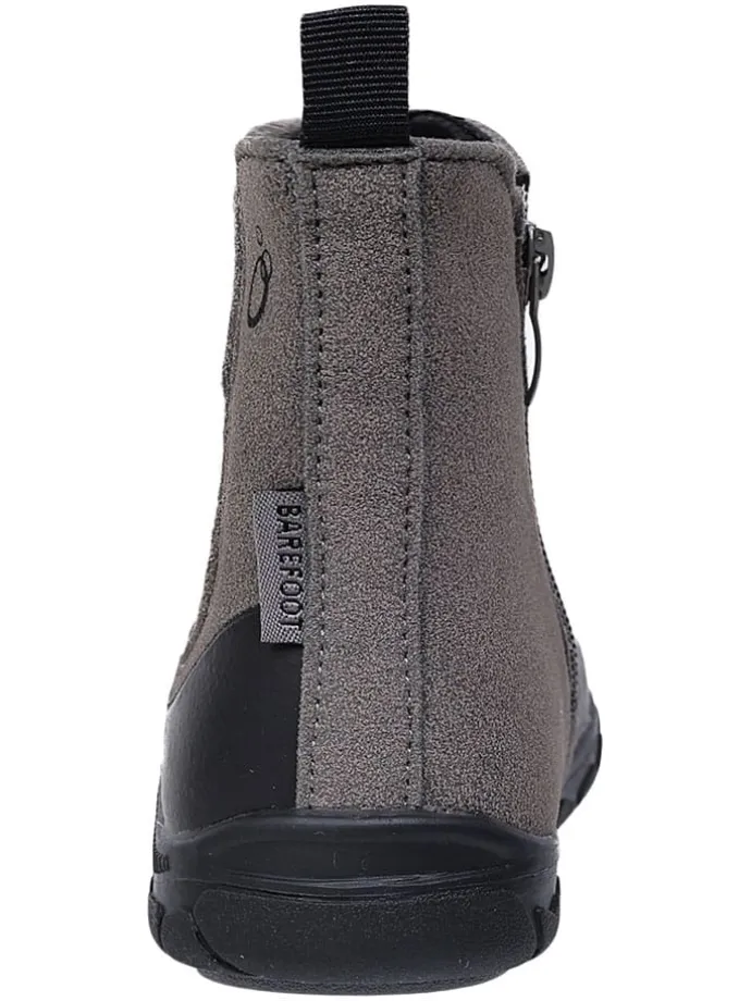 Leren barefootchelseaboots grijs