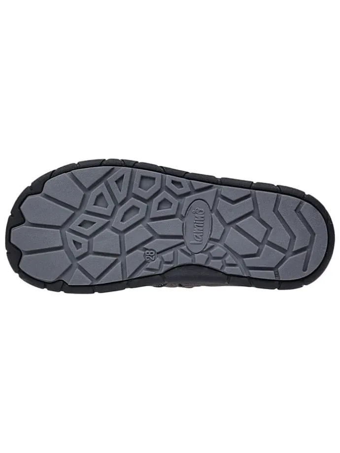 Leren barefootchelseaboots grijs