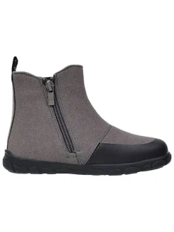 Leren barefootchelseaboots grijs