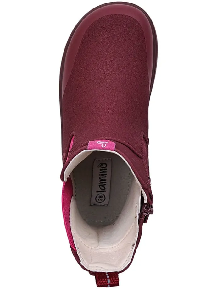 Leren barefootchelseaboots rood