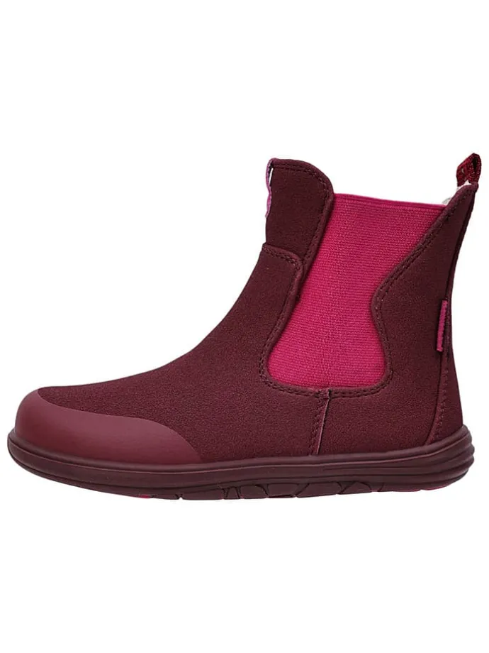 Leren barefootchelseaboots rood