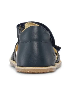 Leren barefootenkelsandalen 