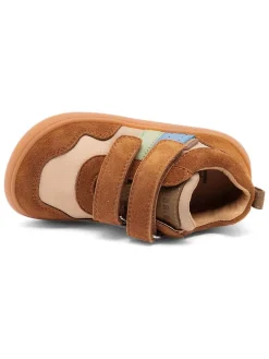 Leren barefootschoenen bruin