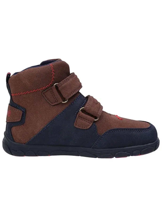 Leren barefootschoenen bruin