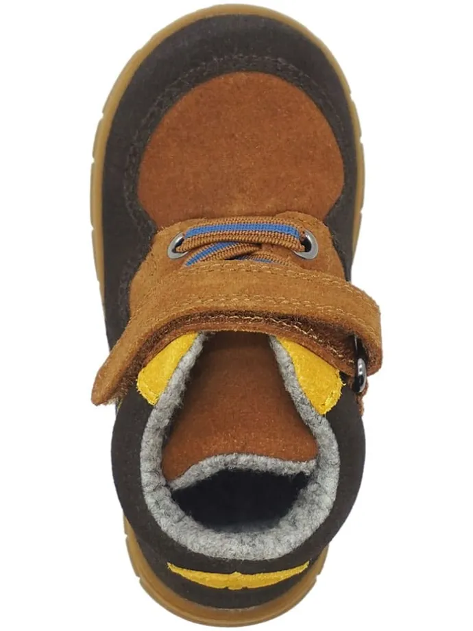 Leren barefootschoenen bruin
