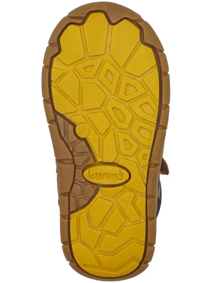 Leren barefootschoenen bruin