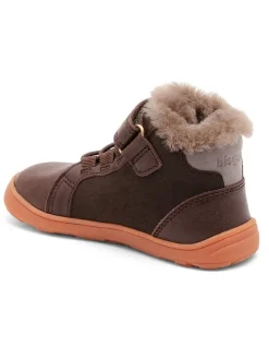 Leren barefootschoenen bruin