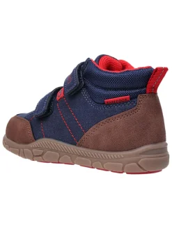 Leren barefootschoenen donkerblauw
