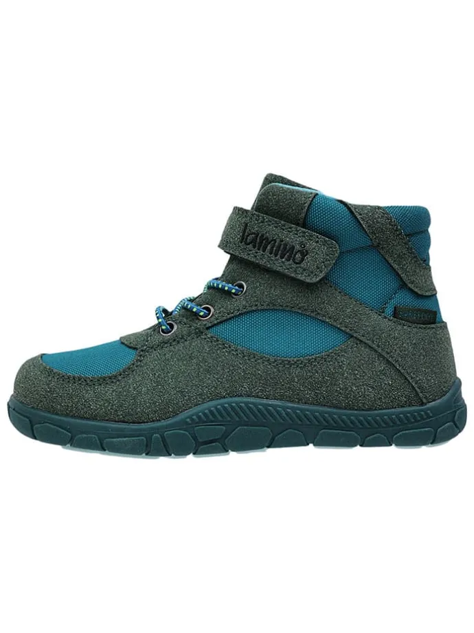 Leren barefootschoenen groen