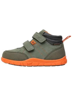 Leren barefootschoenen groen