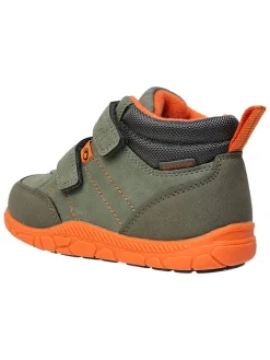 Leren barefootschoenen groen