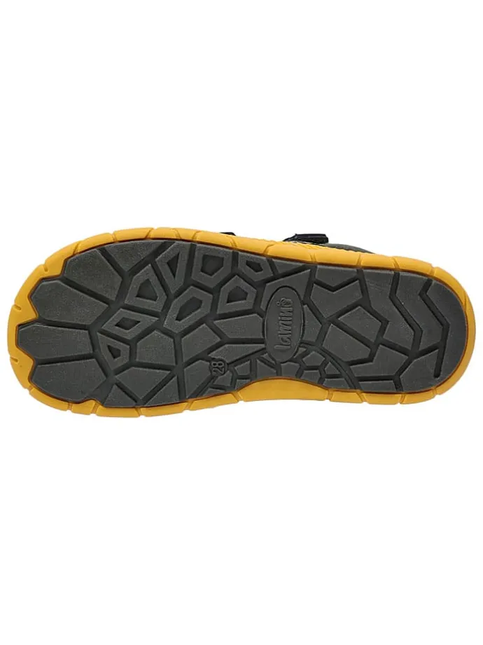 Leren barefootschoenen kaki
