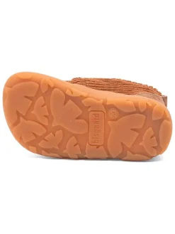 Leren barefootschoenen lichtbruin