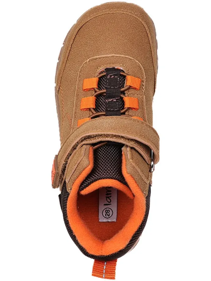 Leren barefootschoenen lichtbruin