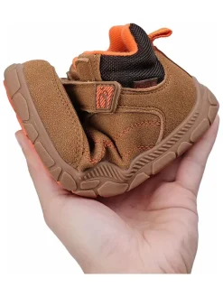 Leren barefootschoenen lichtbruin