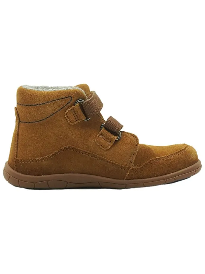 Leren barefootschoenen lichtbruin