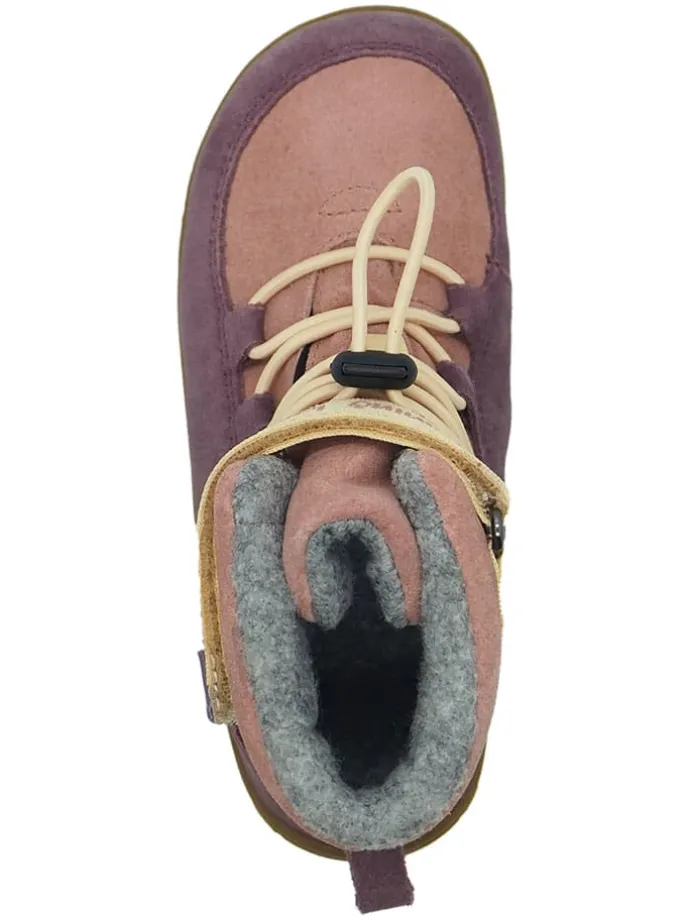 Leren barefootschoenen lichtroze