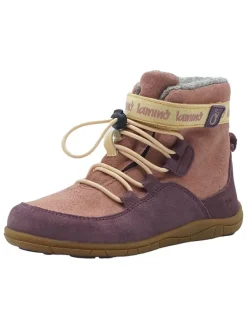 Leren barefootschoenen lichtroze