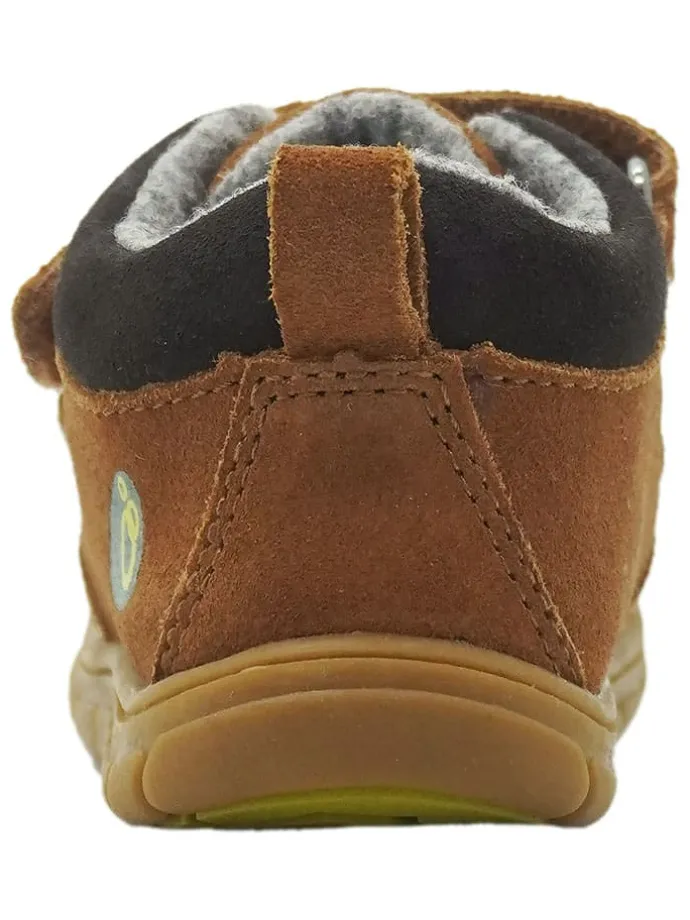 Leren barefootschoenen lichtbruin
