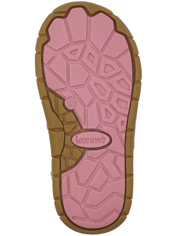 Leren barefootschoenen lichtroze