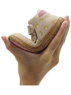 Leren barefootschoenen lichtroze