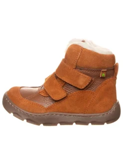 Leren barefootschoenen lichtbruin