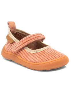 Leren barefootschoenen oranje