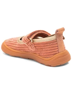 Leren barefootschoenen oranje