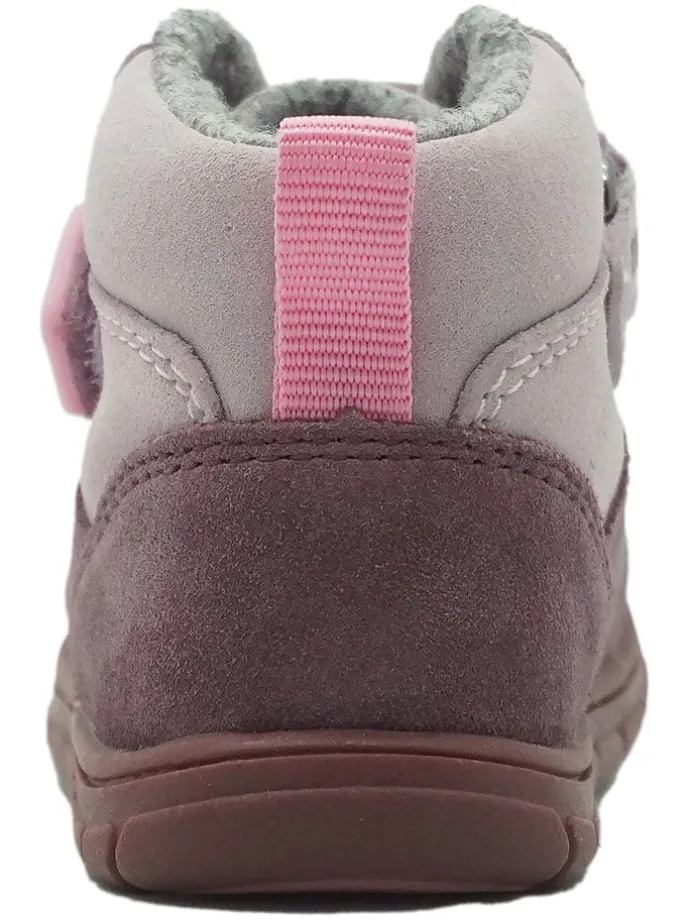 Leren barefootschoenen paars