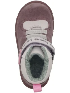 Leren barefootschoenen paars