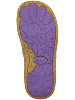 Leren barefootschoenen paars