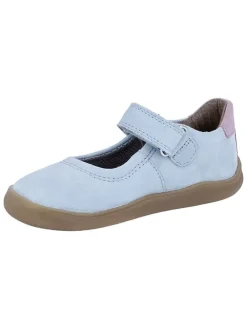 Leren barefootschoenen "Samy" lichtblauw