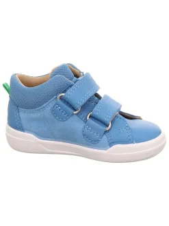 Leren barefootschoenen "Superfree" blauw