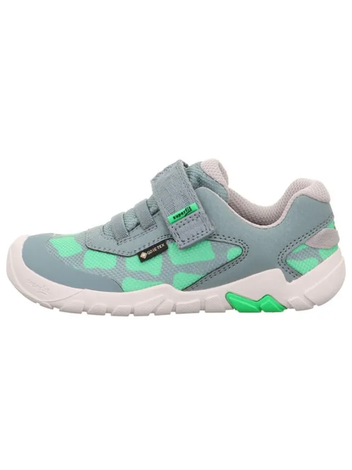 Leren barefootschoenen "Trace" groen