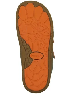 Leren barefootschoenen turquoise