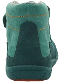 Leren barefootschoenen turquoise