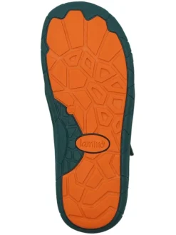 Leren barefootschoenen turquoise