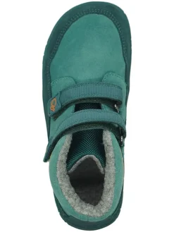 Leren barefootschoenen turquoise