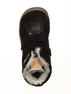 Leren barefootschoenen zwart