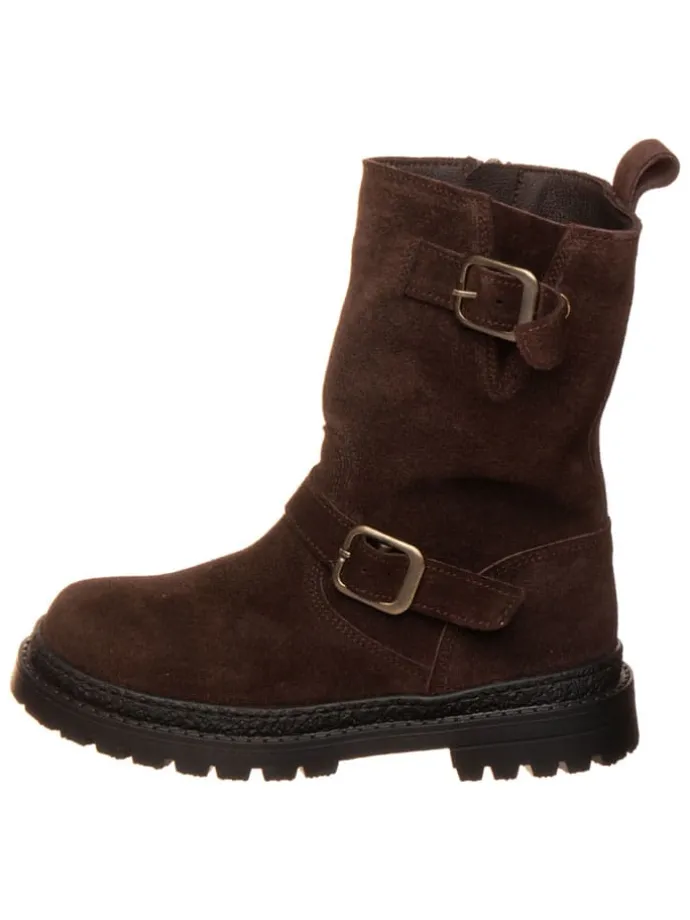 Leren boots bruin