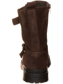 Leren boots bruin